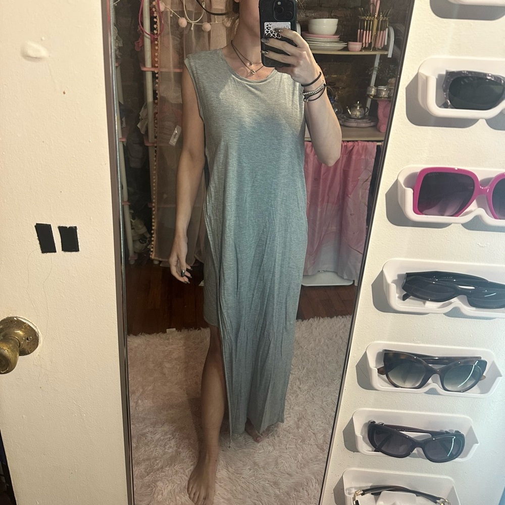 gray Acne Studios dress